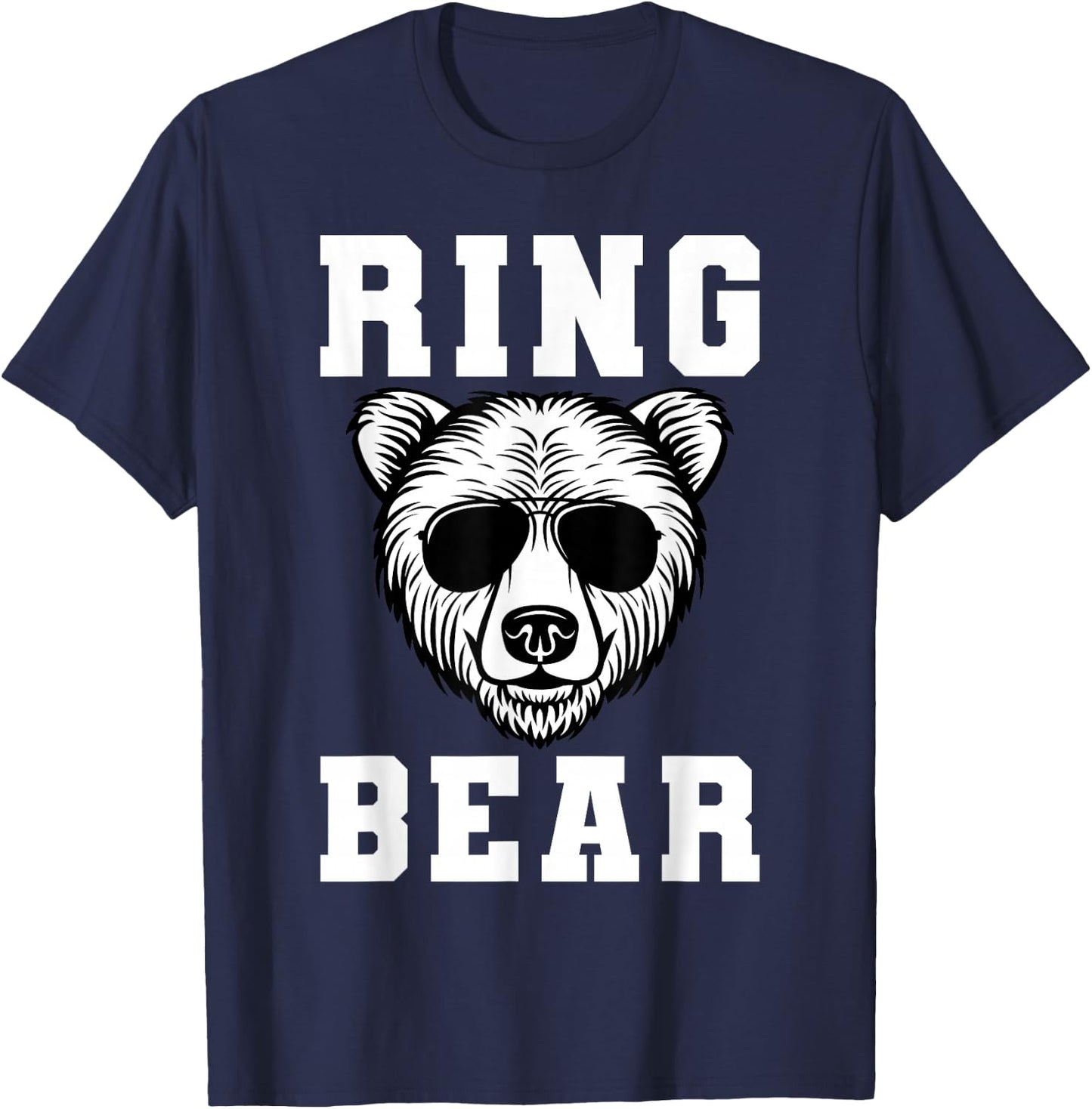 Ring Bear Ring Bear Ring T-Shirt - T-Shirt | Navy