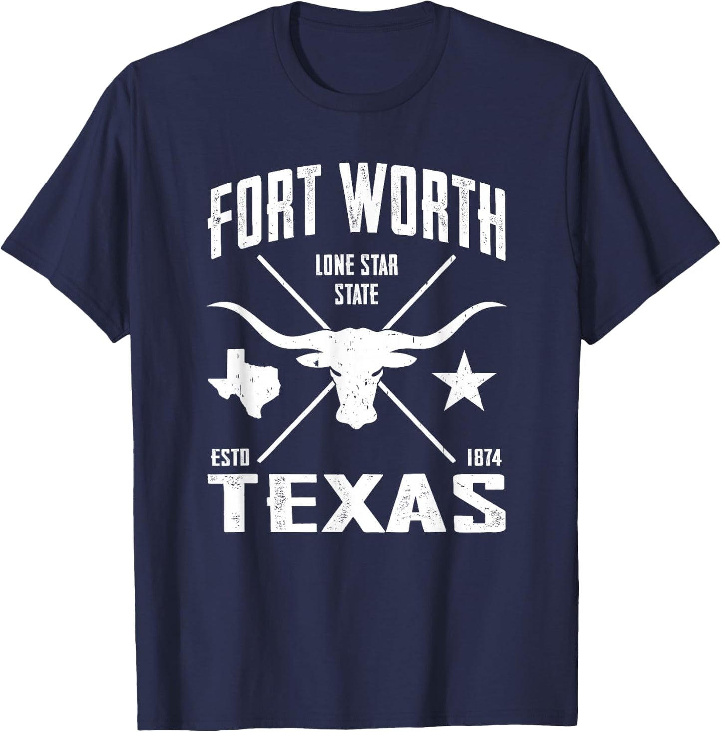 Fort Worth T-Shirt - T-Shirt | Navy
