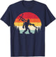 Bigfoot Lineman Power Electrician Funny Sasquatch Lineworker T-Shirt - T-Shirt | Navy