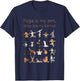 Yoga Zen Dogs Karma For Dog and Yoga Lovers T-Shirt - T-Shirt | Navy
