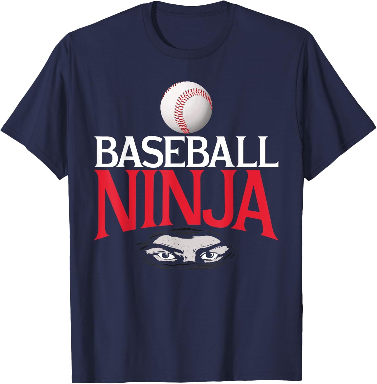 Baseball Ninja T-Shirt - T-Shirt | Navy