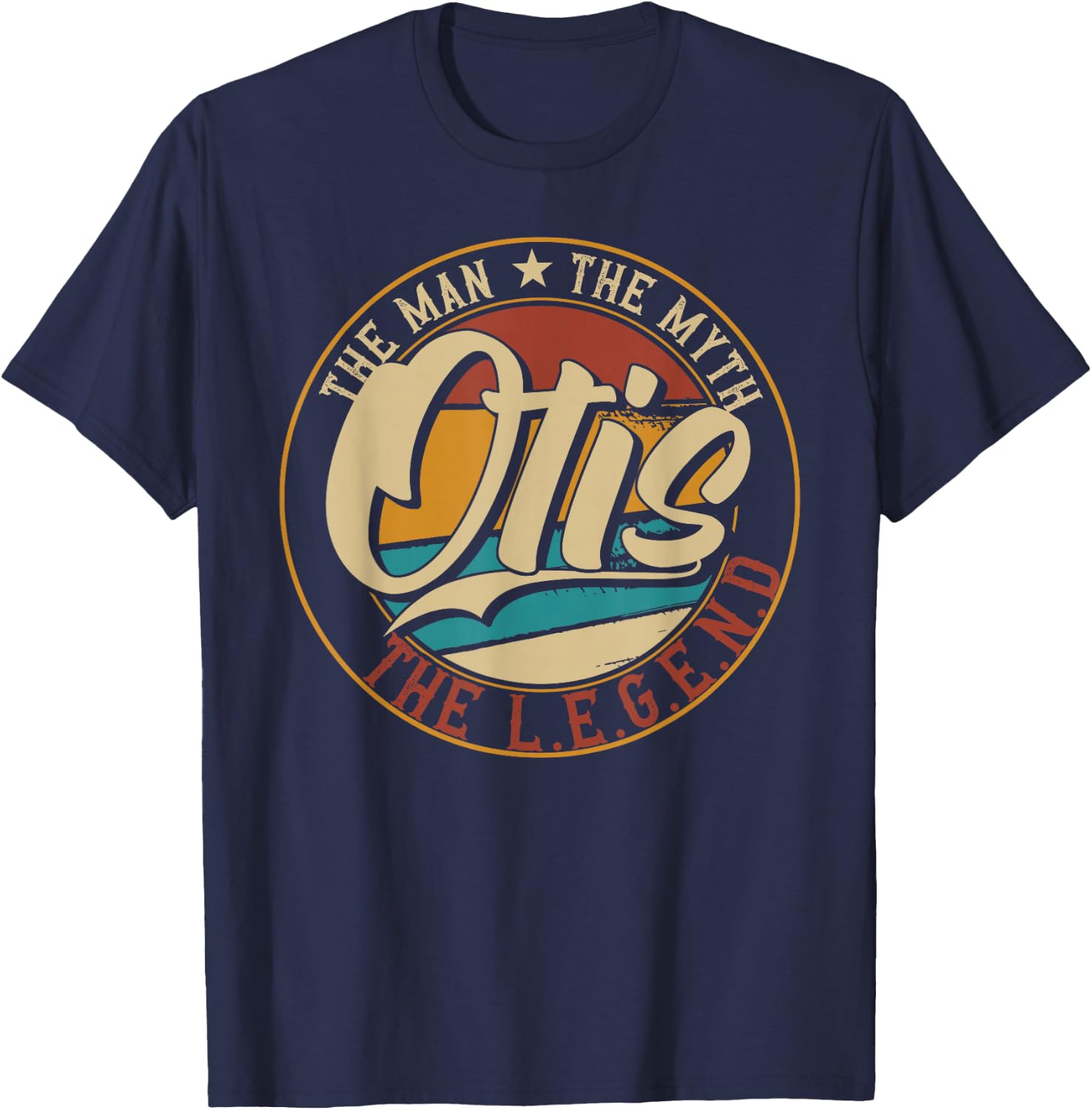 Otis The man the myth the legend T-Shirt - T-Shirt | Navy