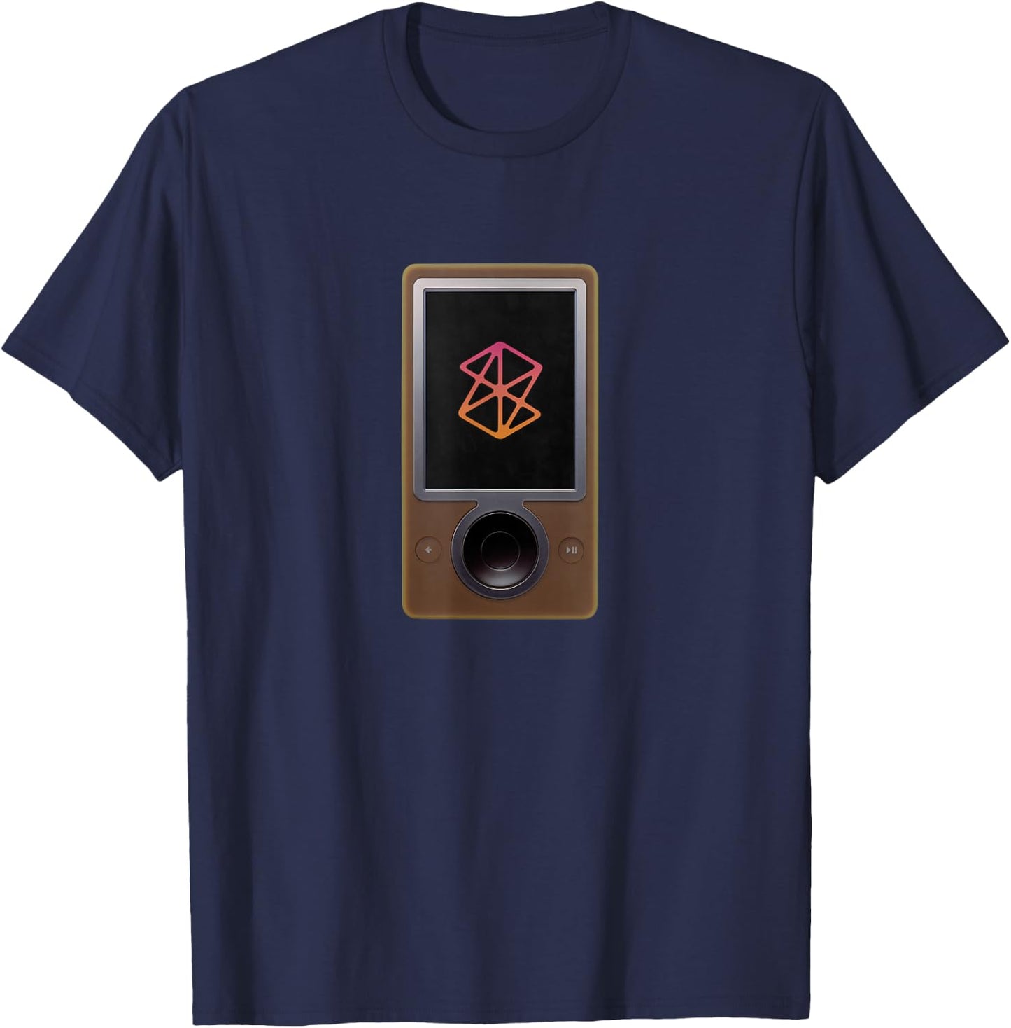Zune Retro Tech MP3 Player T-Shirt - T-Shirt | Navy