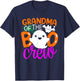 Grandma Of The Boo Crew Shirt Halloween Family Matching T-Shirt - T-Shirt | Navy
