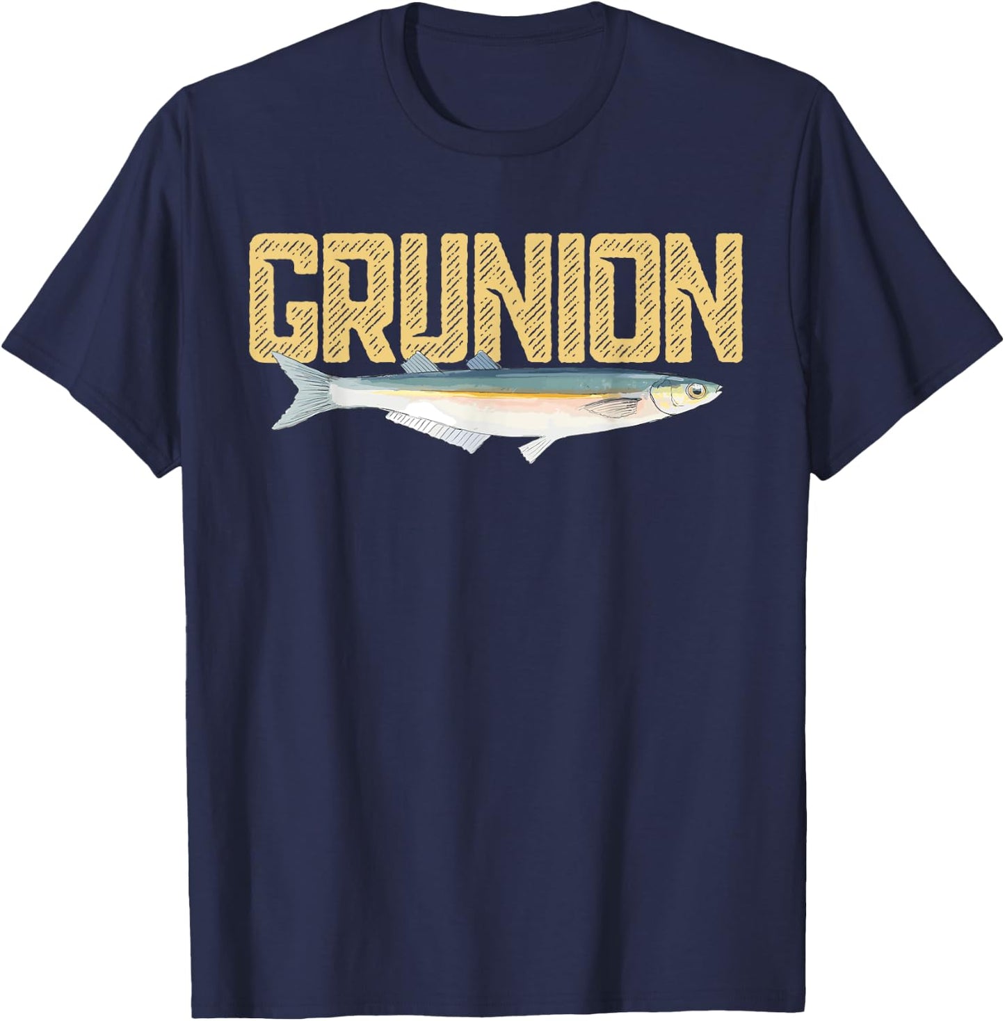 Grunion Fish T-Shirt - T-Shirt | Navy