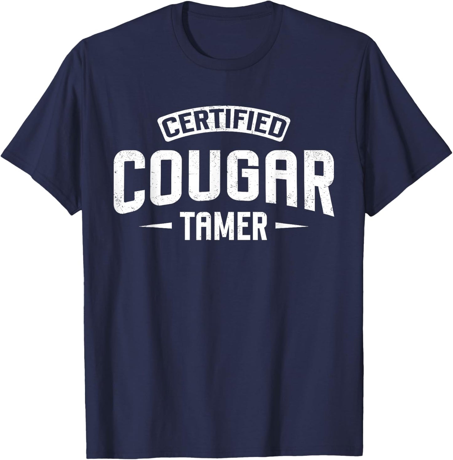 Certified Cougar Tamer T-Shirt - T-Shirt | Navy