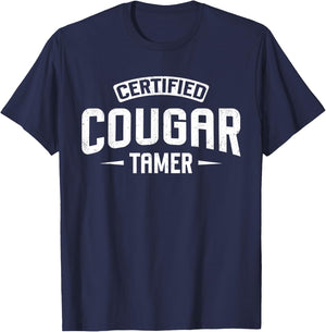 Certified Cougar Tamer T-Shirt - T-Shirt | Navy