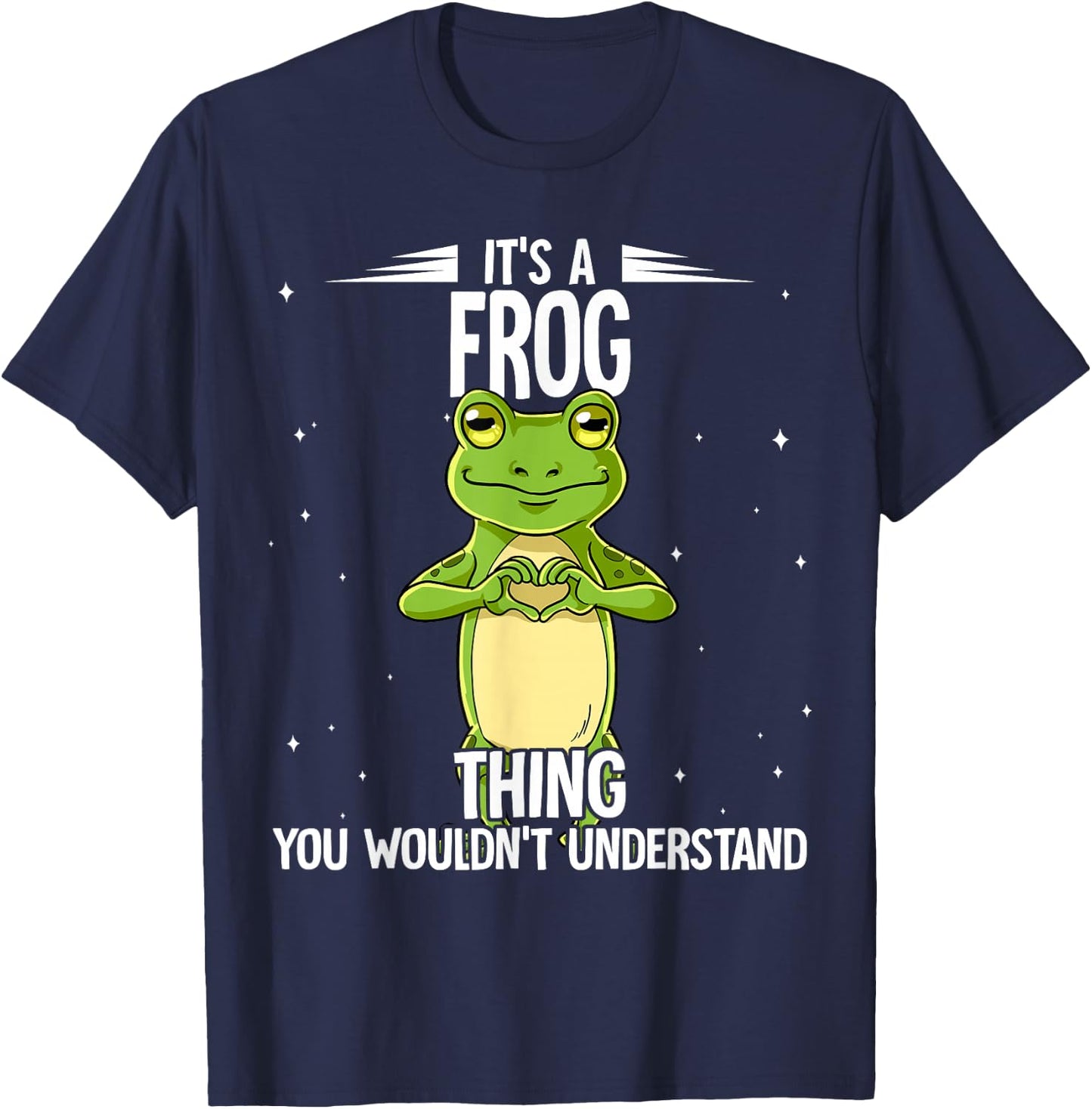 Its A Frog Thing Frog T-Shirt - T-Shirt | Navy