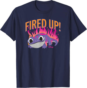 Frozen 2 - Bruni Lizard Fired Up T-Shirt - T-Shirt | Navy