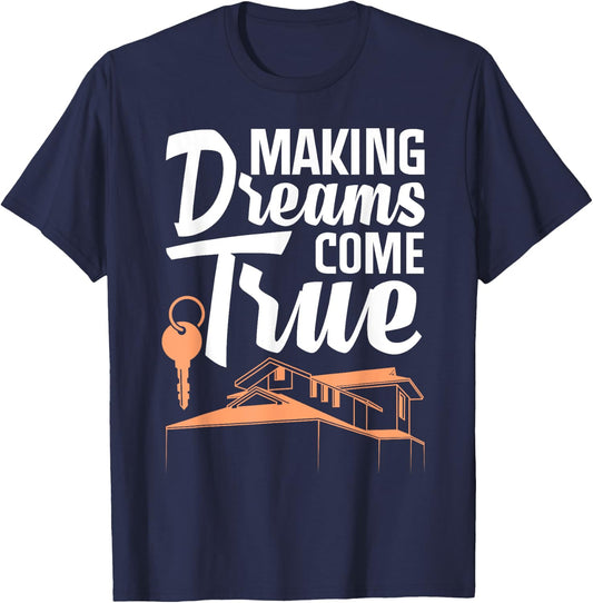 Cool Realtor Women Real Estate Agent Client Realtors T-Shirt - T-Shirt | Navy
