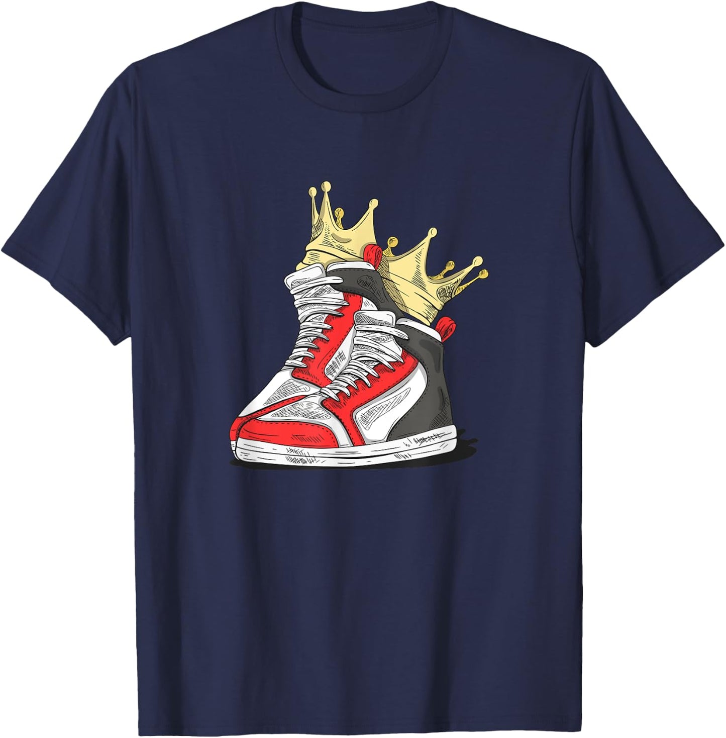 Sneaker King T-Shirt - T-Shirt | Navy