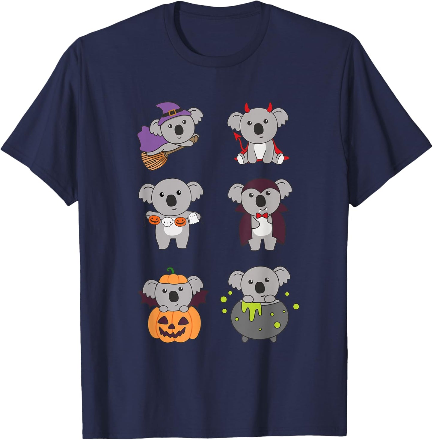 Koala Halloween Costume Koalas Halloween T-Shirt - T-Shirt | Navy