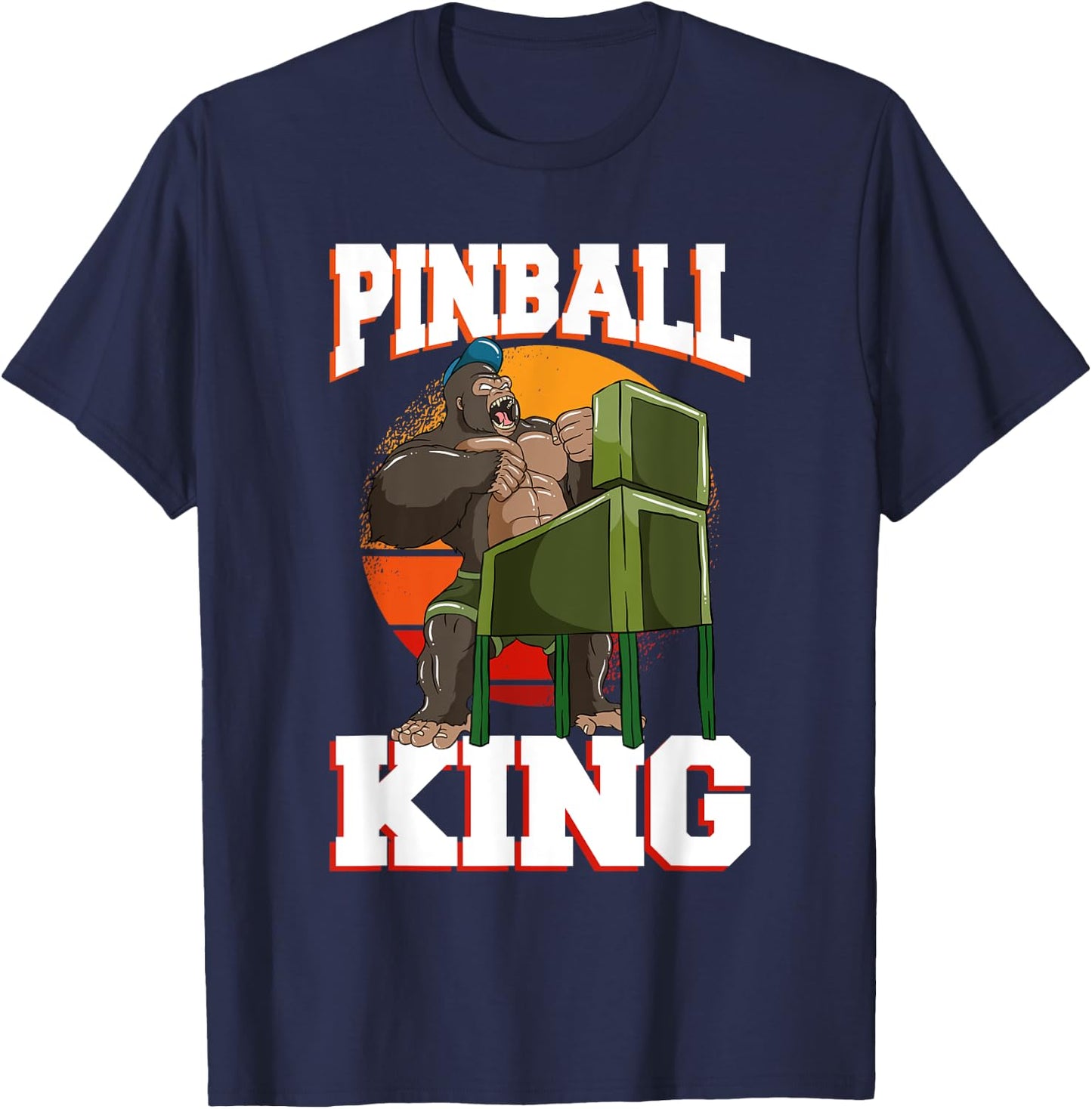 Pinball King T-Shirt - T-Shirt | Navy