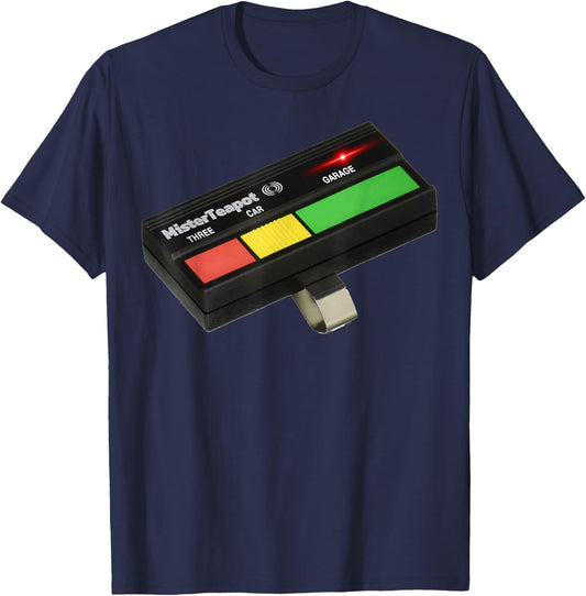 Three Car Garage (3CG Tricolor Remote Control) Mister Teapot T-Shirt - T-Shirt | Navy