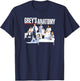 Grey's Anatomy Group with Logo T-Shirt - T-Shirt | Navy