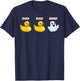 Duck Ghost Pun Meme Men Women Funny Halloween T-Shirt - T-Shirt | Navy