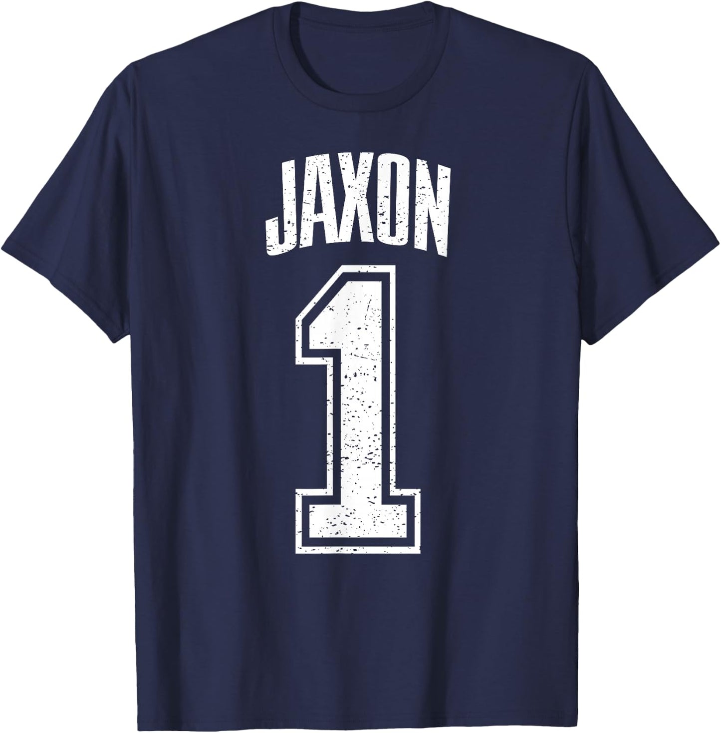 Jaxon Supporter Number 1 Biggest Fan T-Shirt - T-Shirt | Navy