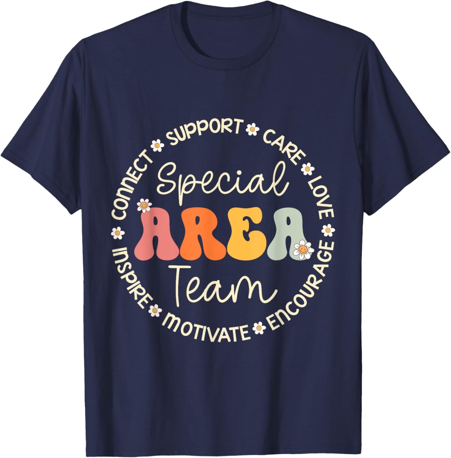 Special Area Team Appreciation Week Back to School T-Shirt - T-Shirt | Navy