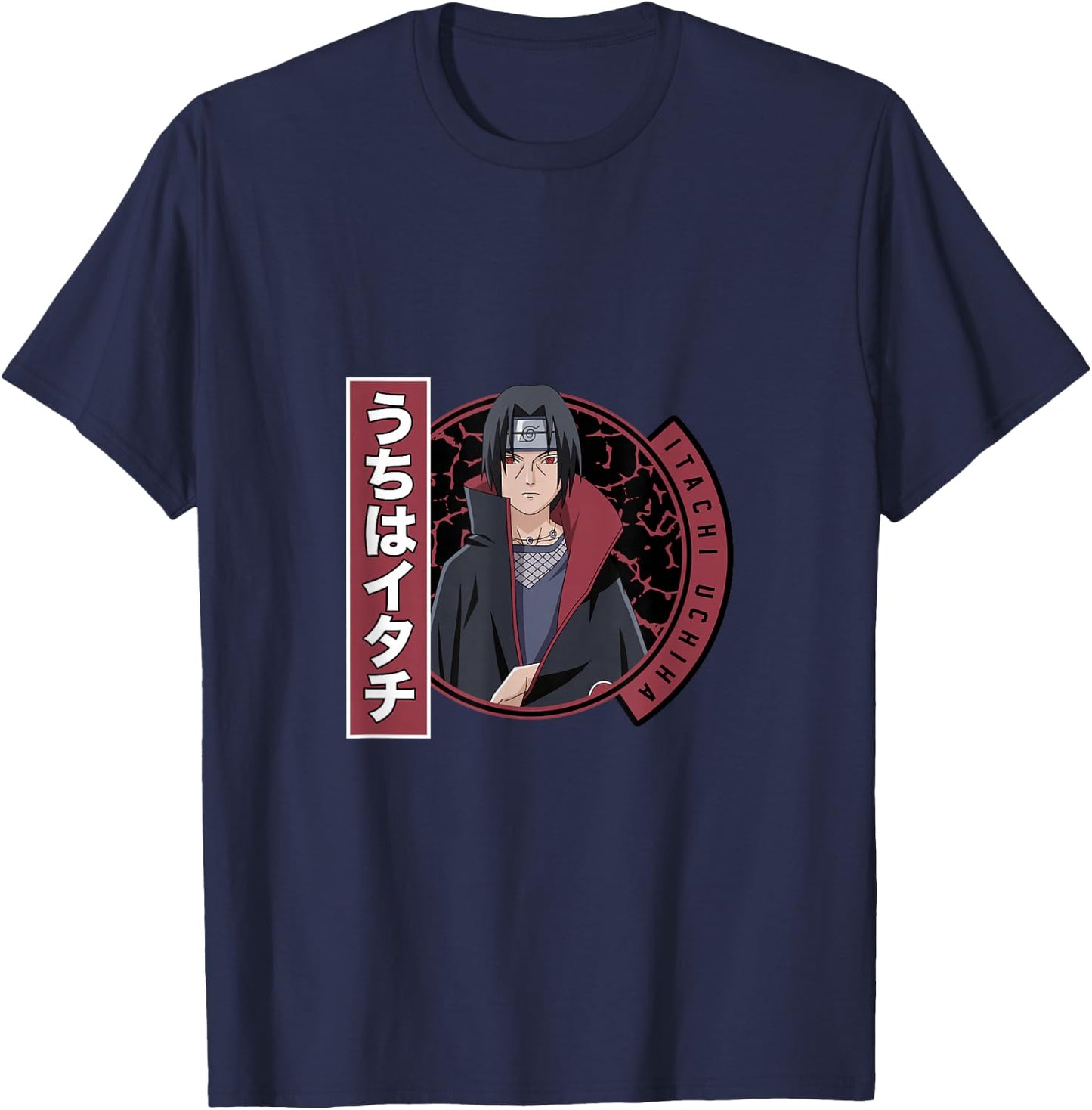Naruto Shippuden Itachi Uchiha T-Shirt - T-Shirt | Navy