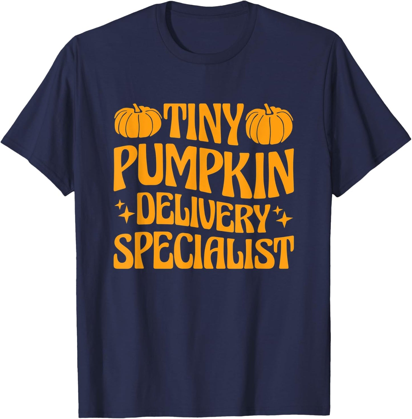 L&D Nurse Halloween Tiny Pumpkin Delivery Specialist T-Shirt - T-Shirt | Navy
