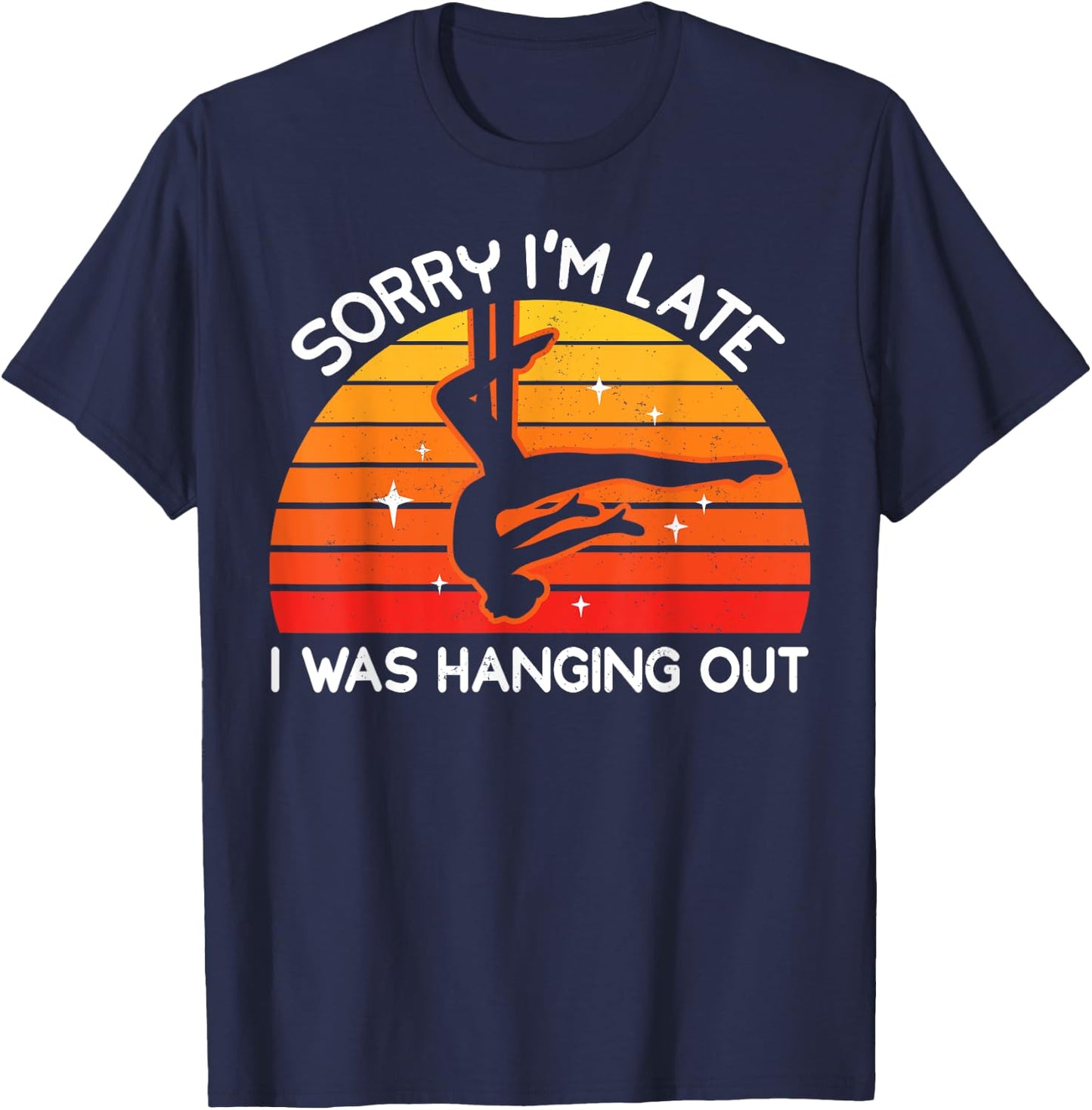 Aerialist Aerial Silks Acrobatics Air Yoga T-Shirt - T-Shirt | Navy