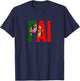 Portuguese Pai Sports Lover Portugal T-Shirt - T-Shirt | Navy