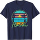 Florida - FL - Throwback Design - Classic T-Shirt - T-Shirt | Navy