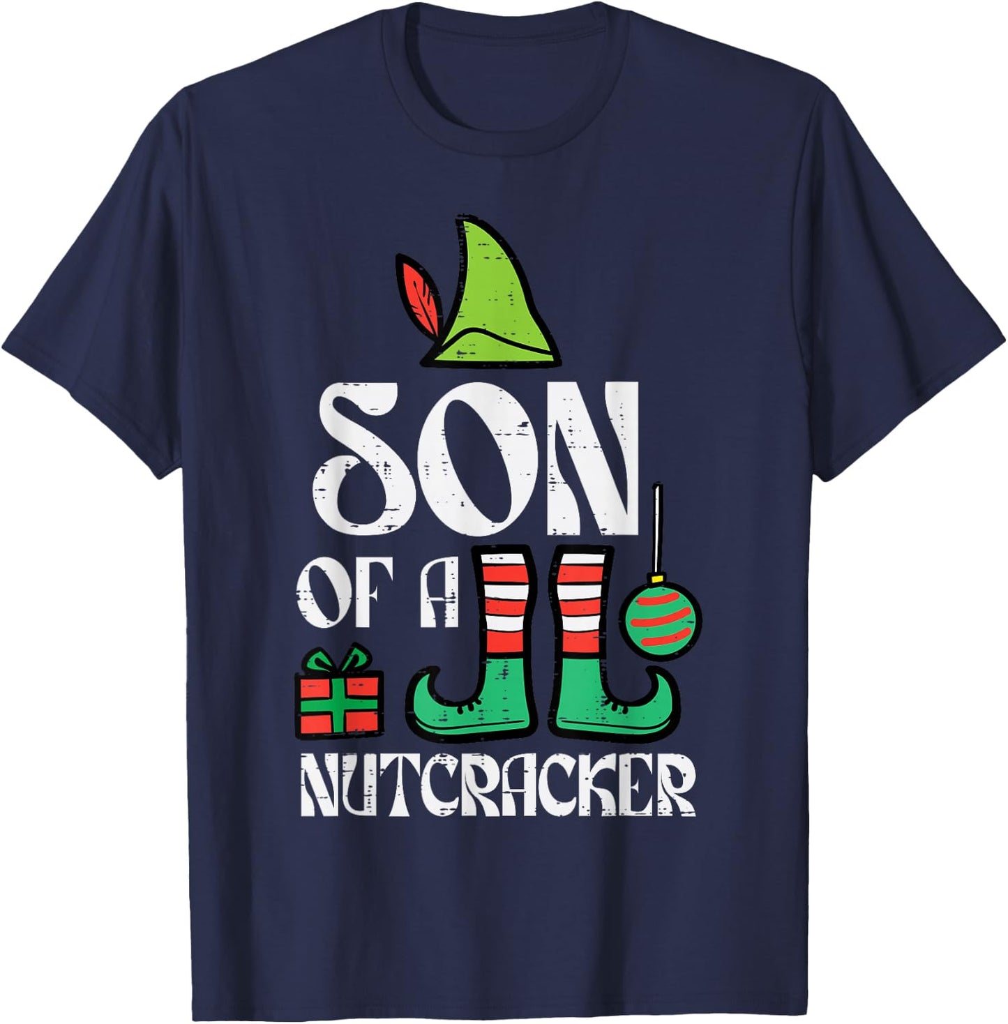 Christmas Son Of Nutcracker Xmas Family Boys Kids Toddler T-Shirt - T-Shirt | Navy