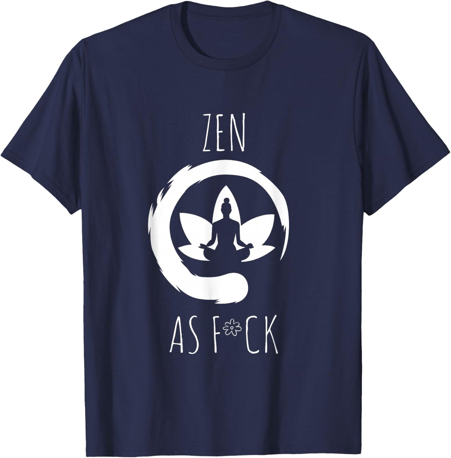 ZEN As FCK T-Shirt - T-Shirt | Navy