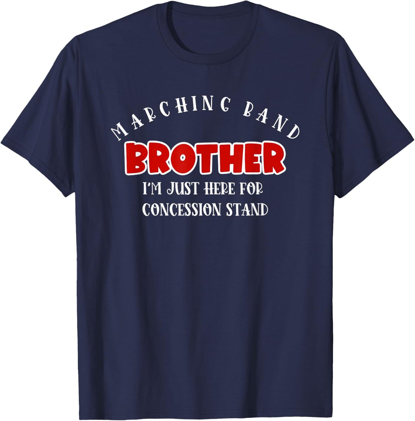 Marching band brother T-Shirt - T-Shirt | Navy