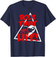 Bout That Graffiti Style Elephant and Heart Life T-Shirt - T-Shirt | Navy