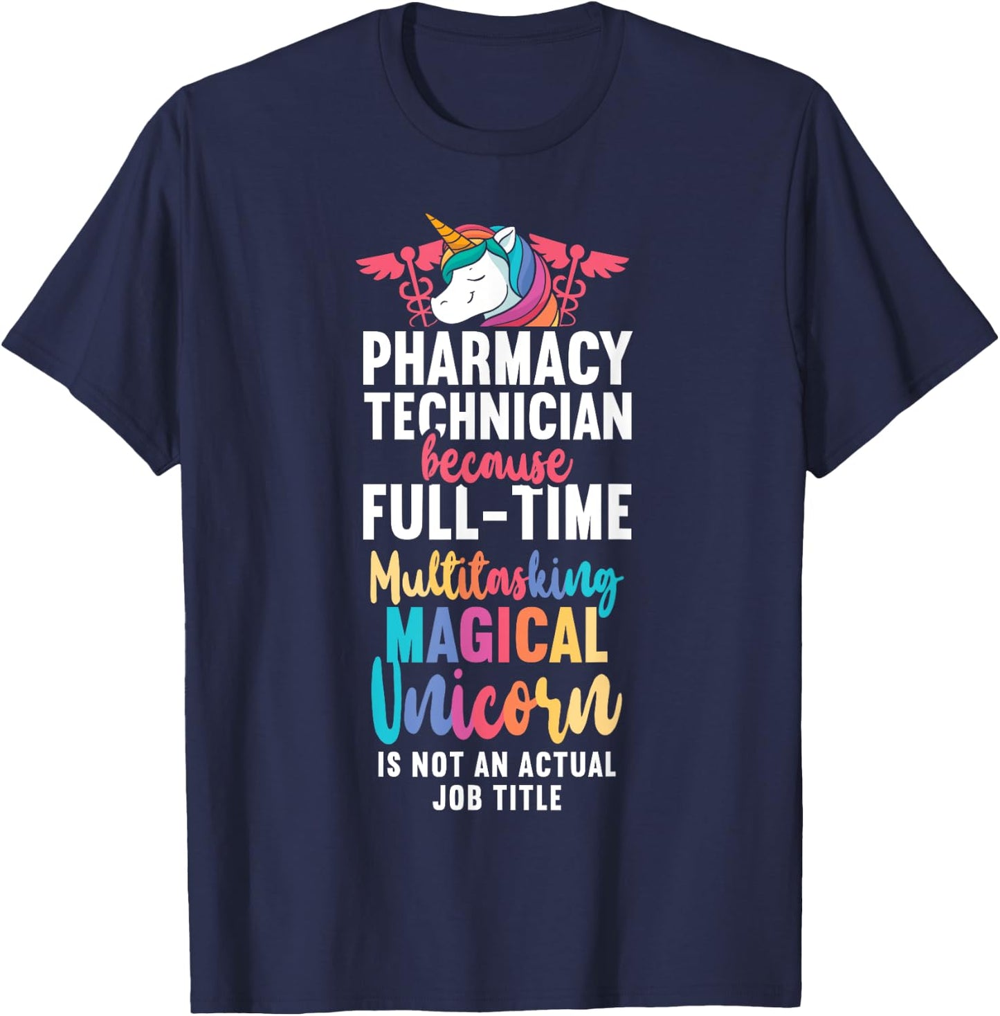 Pharmacy Tech Technician Pharmacist Student Pharmacy T-Shirt - T-Shirt | Navy