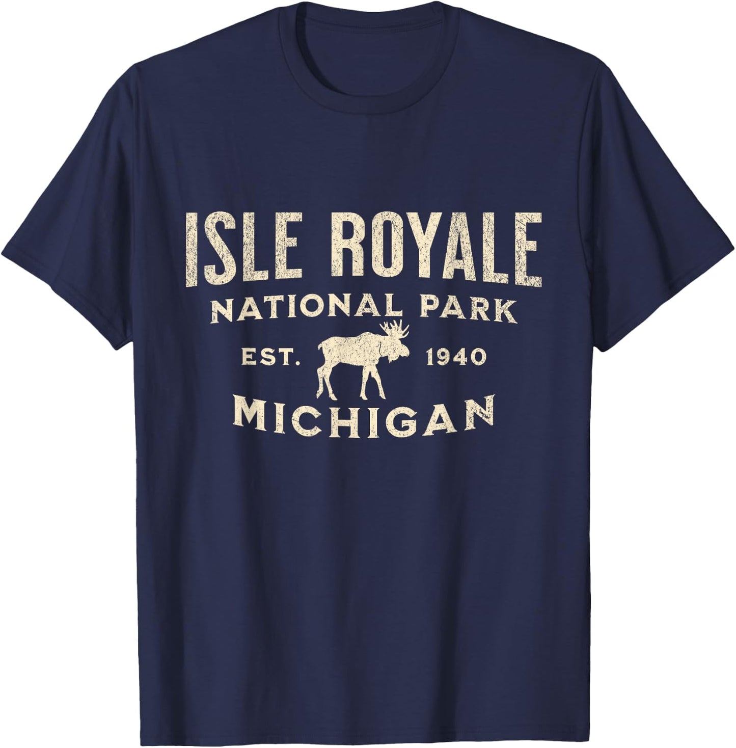 Isle Royale National Park T-Shirt - T-Shirt | Navy