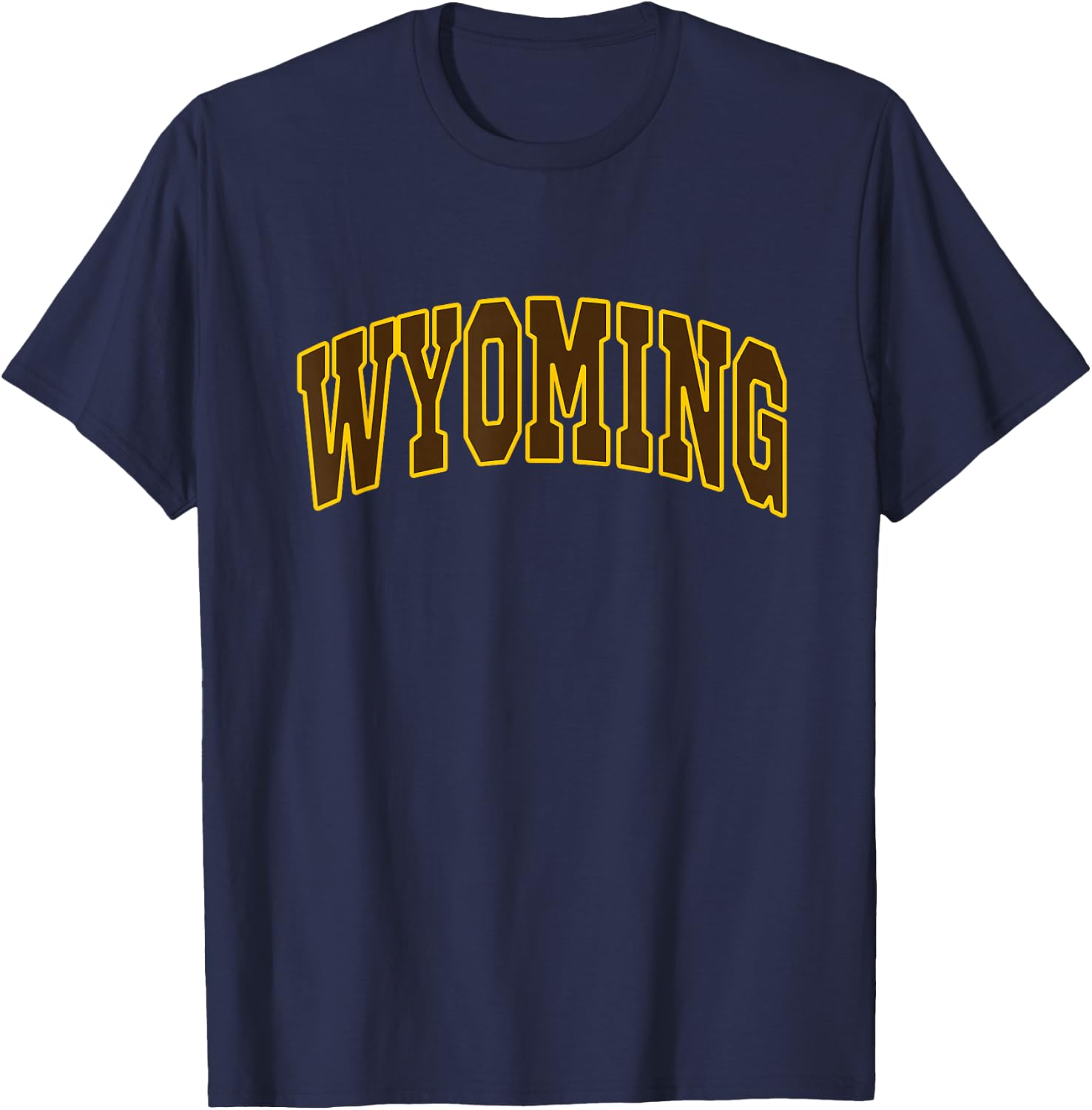Wyoming - Throwback Design - Classic T-Shirt - T-Shirt | Navy