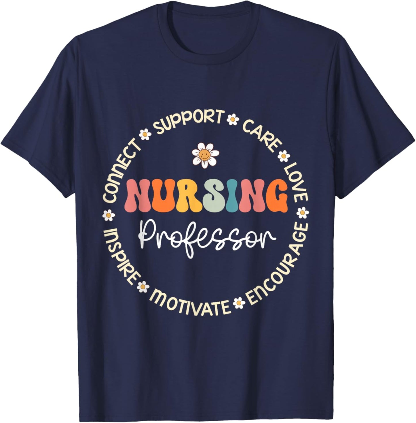 Nursing Professor Appreciation Week Back to School T-Shirt - T-Shirt | Navy