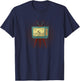 Please Stand By 50s 60s Television Retro Vintage Funny TV T-Shirt - T-Shirt | Navy