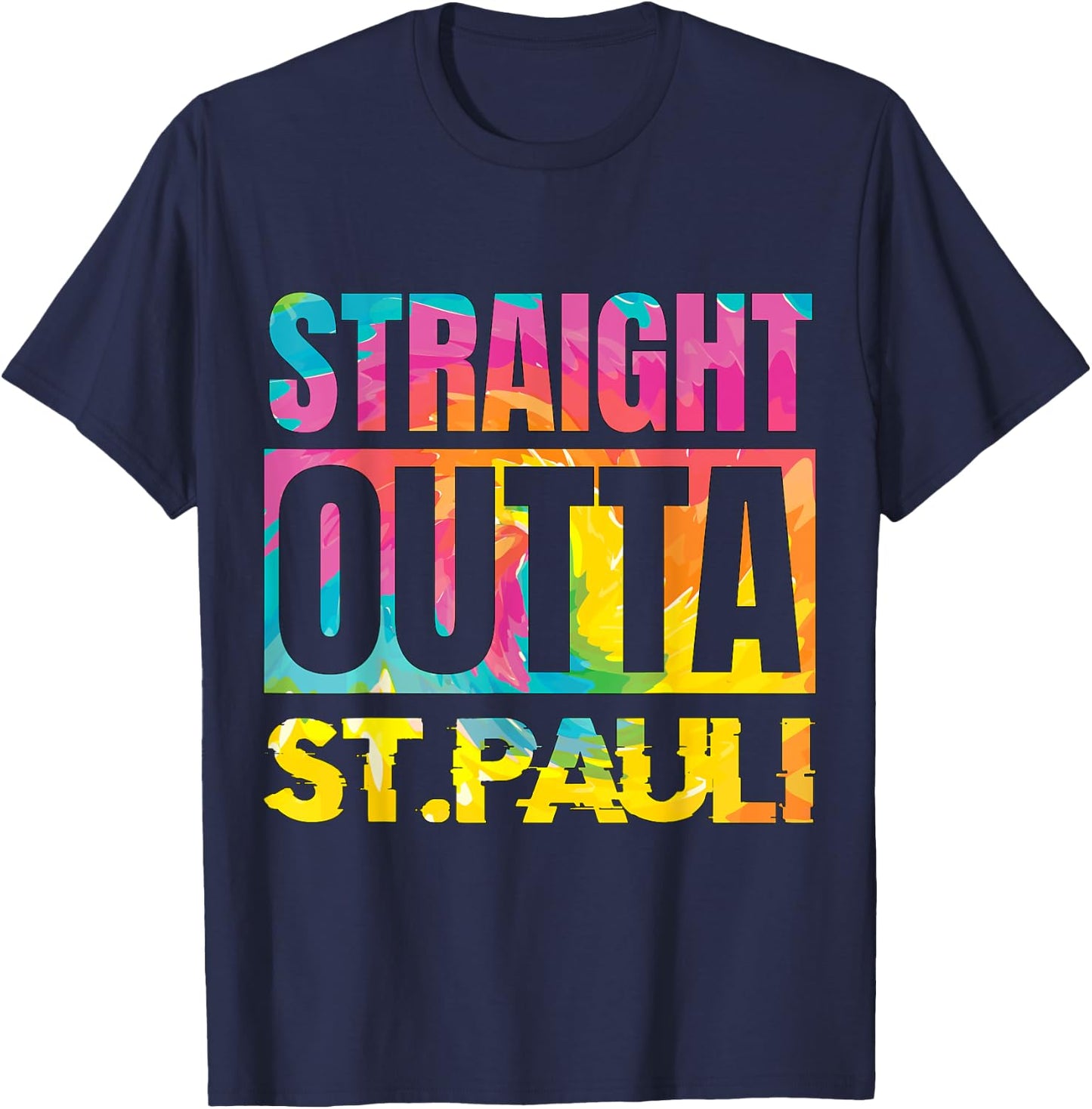 St. Pauli Heimat Paulianer T-Shirt - T-Shirt | Navy