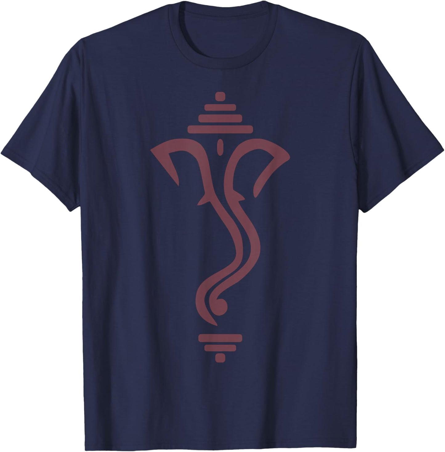Hindu God Ganesha Ganesh T-Shirt - T-Shirt | Navy
