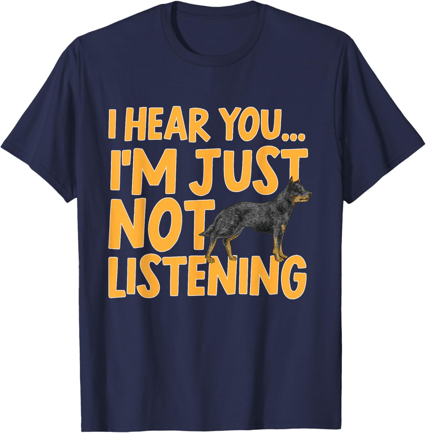 Australian Cattle Dog Blue Heeler T-Shirt - T-Shirt | Navy