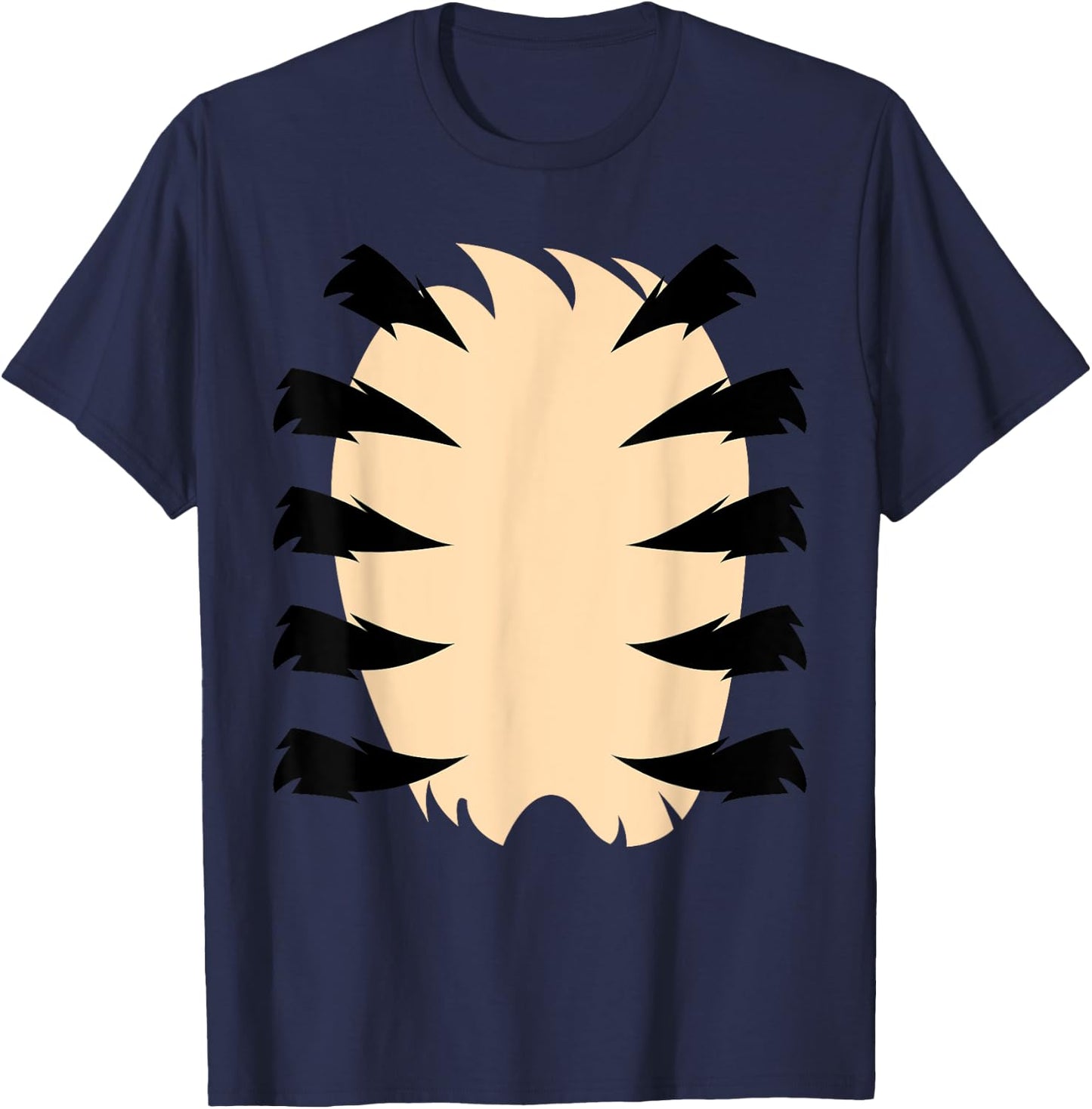 Orange Tiger Costume for Kids DIY Halloween Costume T-Shirt - T-Shirt | Navy