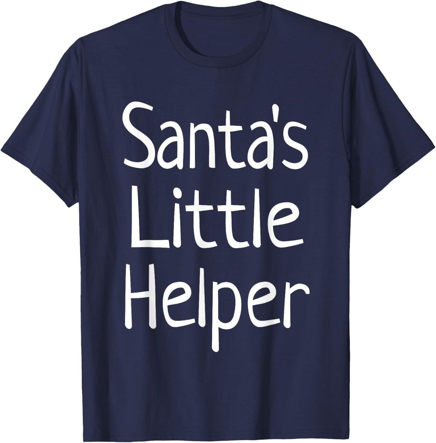 Santa's Little Helper T-Shirt - T-Shirt | Navy