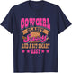 Cowgirl Classy Sassy And A Bit Smart Assy Country Western T-Shirt - T-Shirt | Navy