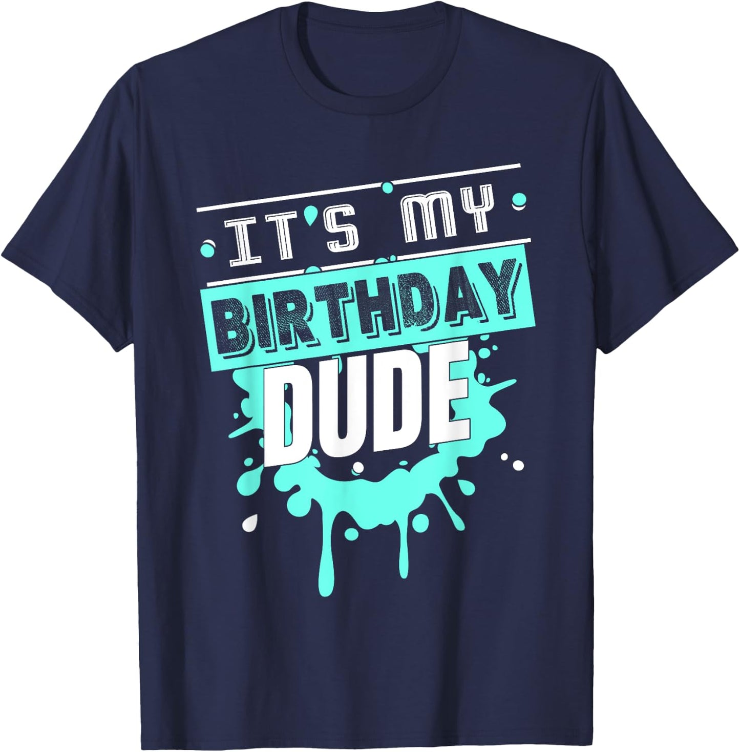 Perfect Dude Shirt Dude Graphic Novelty Dude Birthday T-Shirt - T-Shirt | Navy