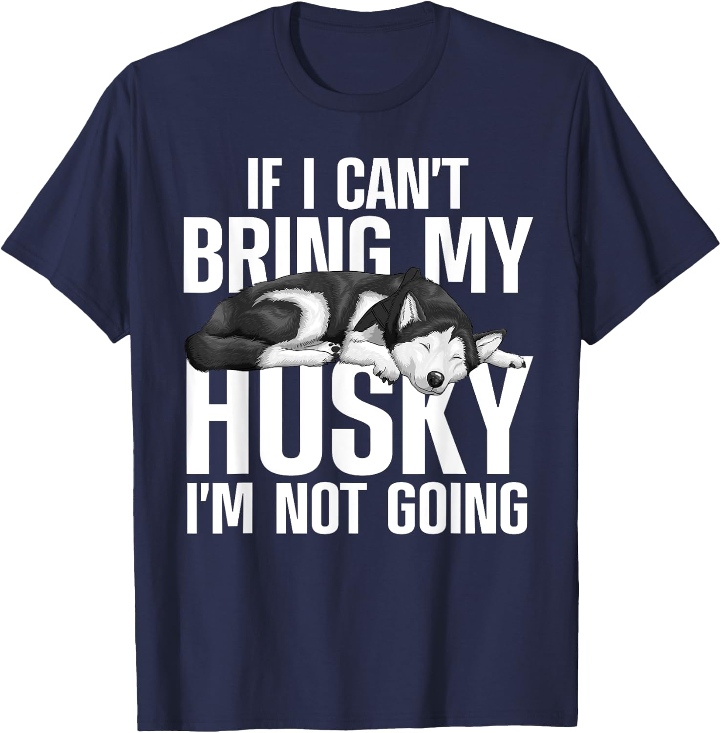 Best Husky Women Siberian Huskies Dog Lover Trainer T-Shirt - T-Shirt | Navy