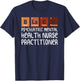 PMHNP Psychiatric Mental Health Nurse Practitioner Nurses T-Shirt - T-Shirt | Navy