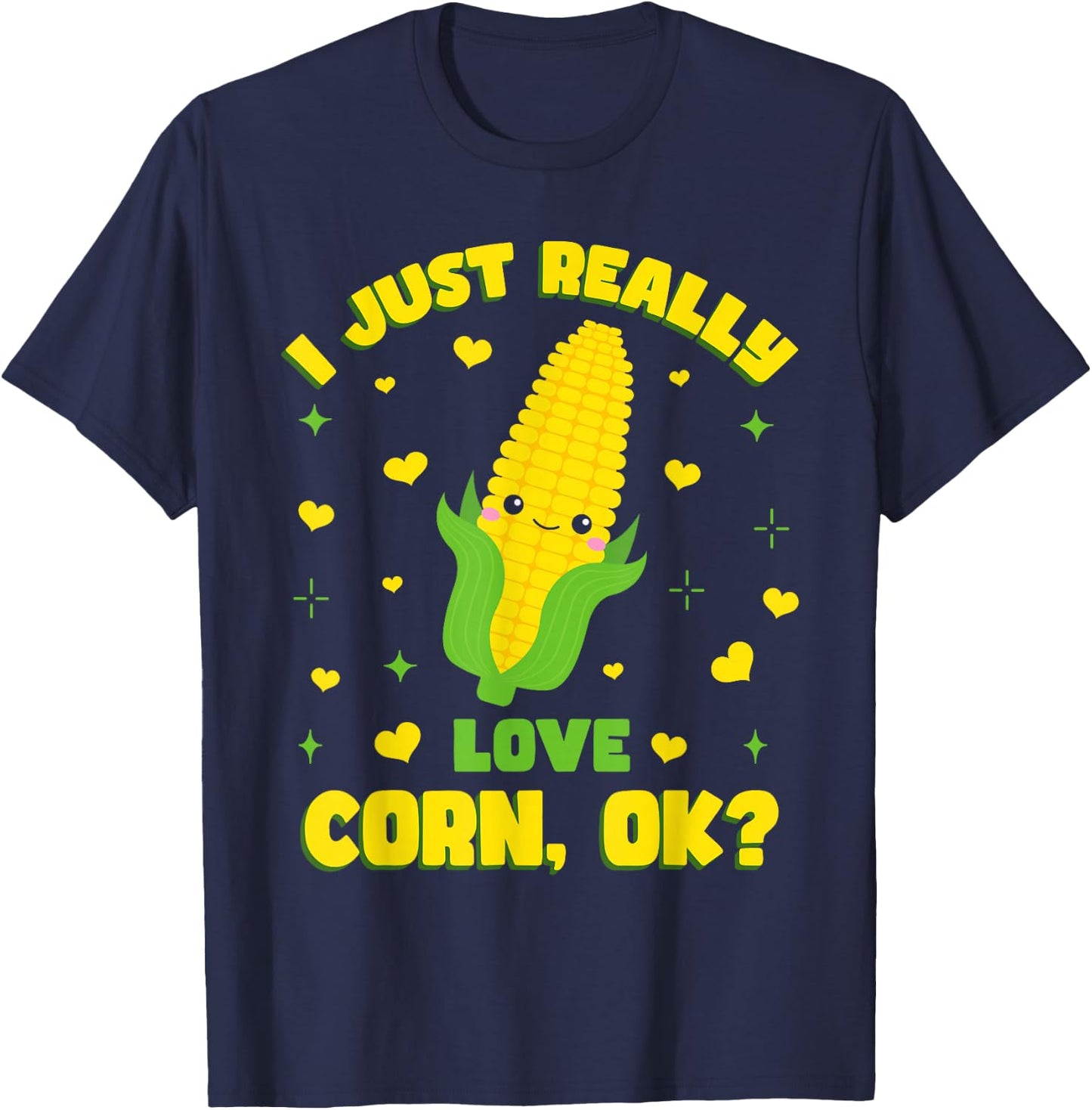 Corn Cob Kids Farming Corn Toddler T-Shirt - T-Shirt | Navy