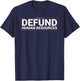 Defund Human Resources T-Shirt - T-Shirt | Navy