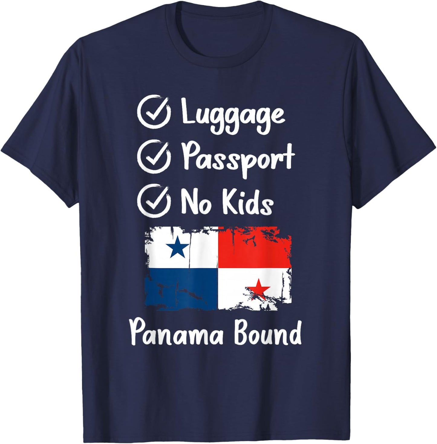 Panama Travel Panamanian Trip Panama Vacation T-Shirt - T-Shirt | Navy
