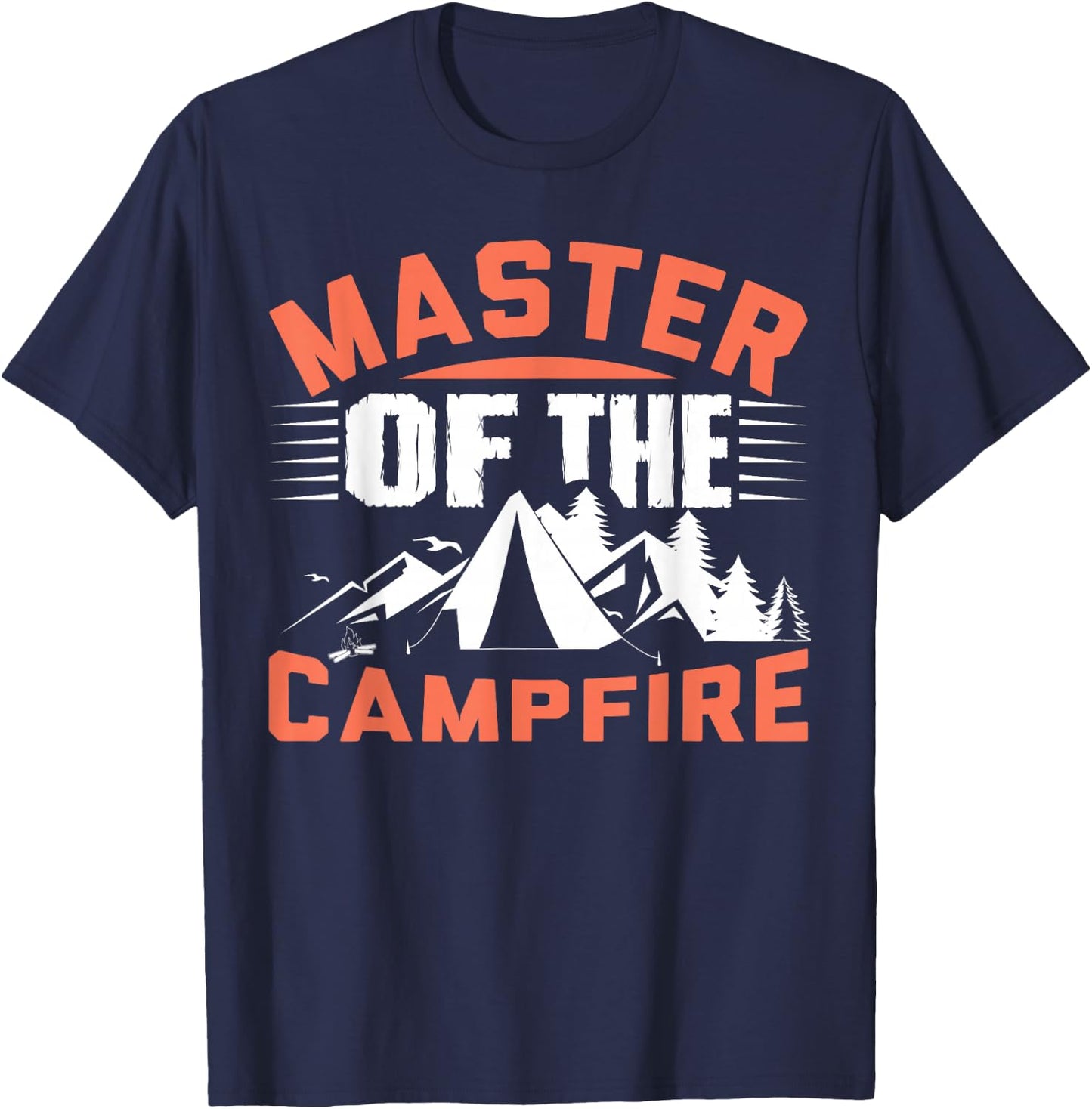 Master Of The Campfire T-Shirt - T-Shirt | Navy