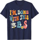 I'm Done With This B.S - College Graduation T-Shirt - T-Shirt | Navy
